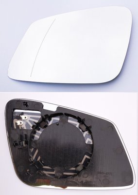 Стекло (вкладыш, зеркальный элемент) левого зеркала BMW 3 F30 / F31 / F34 / F35 (БМВ Ф30 / Ф31 / Ф34 / Ф35) 2012-2018 2025545e фото