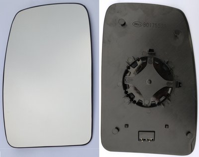Вкладиш (дзеркальний елемент) лівого дзеркала Opel Movano (Опель Мовано) 60n1543e фото