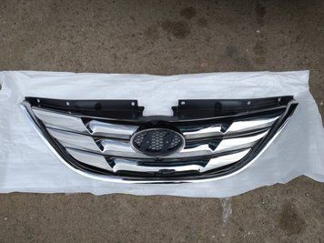 Решітка радіатора хром Hyundai Sonata YF (Хюндай Соната) 2010-2015 863503S100 KH3169997 фото