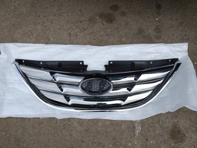 Решітка радіатора хром Hyundai Sonata YF (Хюндай Соната) 2010-2015 863503S100 KH3169997 фото