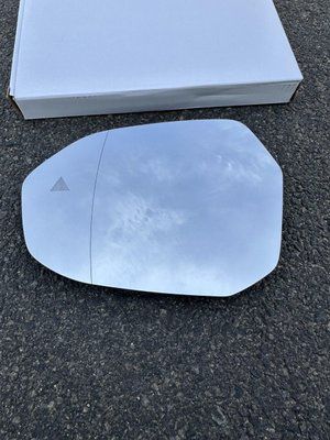 BMW 5 G60 / G61 (БМВ G60 / G61) 2023- (side assist) вкладиш дзеркала лівого (дзеркальний елемент) MVDC1066BSLH_5 фото