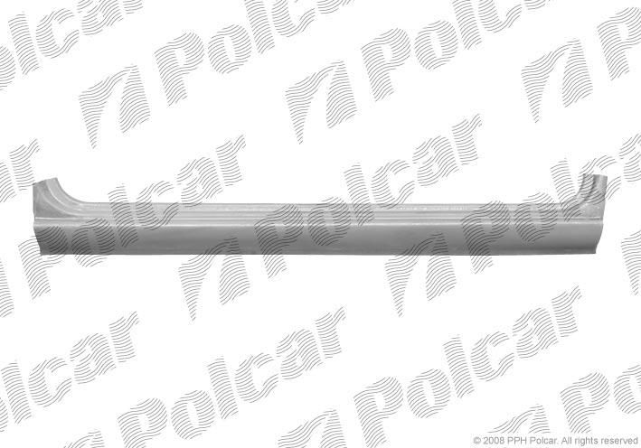 Порог под роздвижную дверь Mercedes Sprinter (Мерседес Спринтер) 1995-2006 506242-4 / FP 3546 002 фото