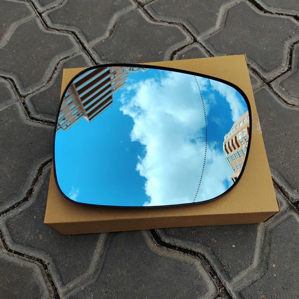 Вкладыш зеркала (стекло, зеркальный элемент) правого голубой BMW X3 F25 (БМВ Х3 Ф25) 4 контакта 2060555e фото