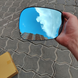 Вкладыш зеркала (стекло, зеркальный элемент) правого голубой BMW X3 F25 (БМВ Х3 Ф25) 4 контакта 2060555e фото 6