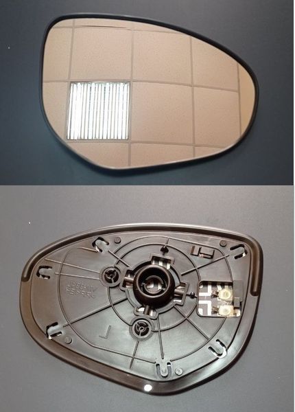Вкладыш зеркала (стекло, зеркальный элемент) правый Мазда 6 (Mazda 6) 2007 - 2012 4533554M фото