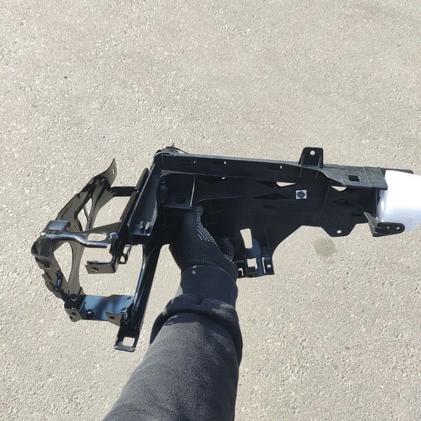 Панель передняя, левая (крепление фары) BMW 5 F10 (БМВ 5 Ф10) 2010-2017 51647200793 51647200793 фото