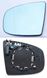 Стекло (вкладыш, зеркальный элемент) левого зеркала голубой BMW X6 e71 (4 контакта) 2051545E фото 1