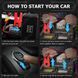 Автомобільний компресор (насос) Jump Starter Portable Q12 (автомобільний повербанк) PK0101 фото 6