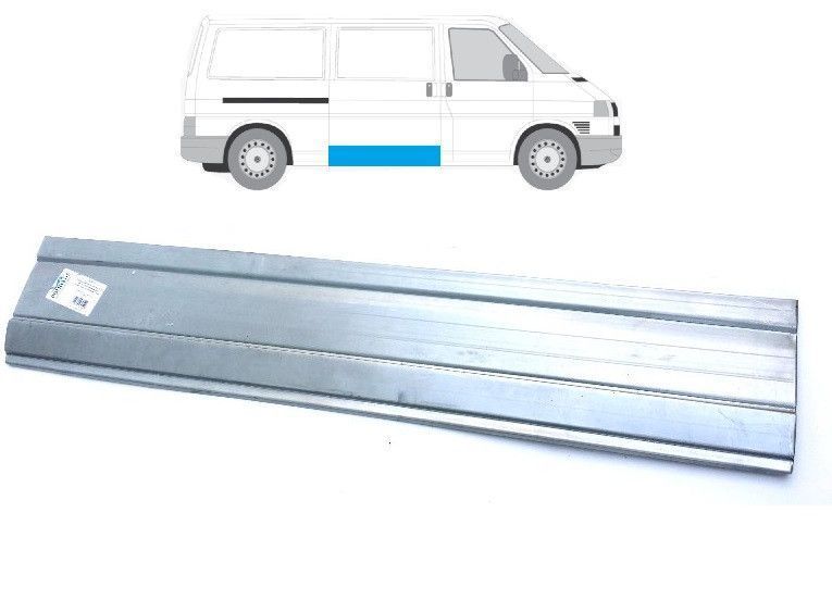 Обшивка (ремчасть) правой двери (раздвижной) VW Transporter T4 (Фольксваген Т4) 956640-0 фото